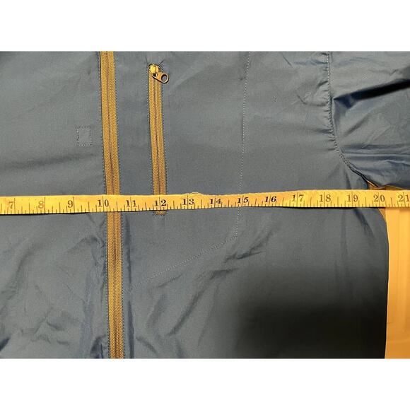 REI Packable Fleet Full Zip Lightweight Jacket Windbreaker Blue Men’s Size Small - Picture 8 of 9